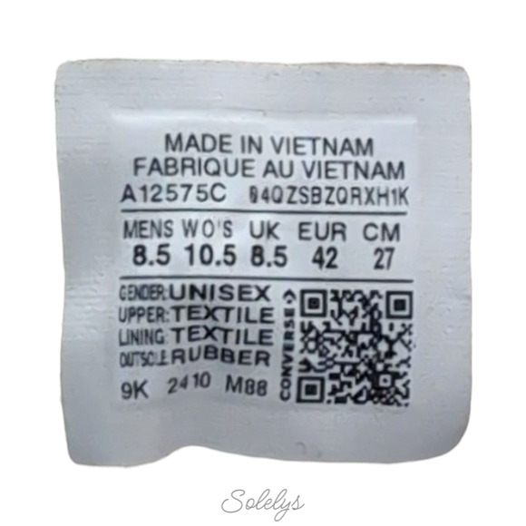 Converse Chuck 70 De Luxe Heel Mauve Stone Grey Purple Platform Sneaker 10.5 - Picture 5 of 9